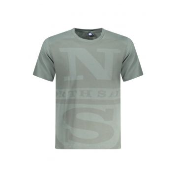 Tricou barbati - cu imprimeu cu logo - Regular fit -
