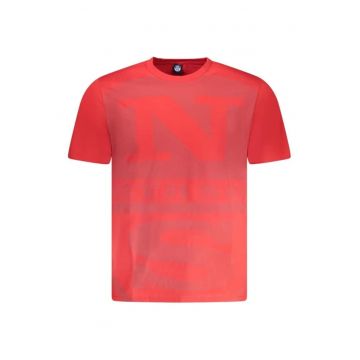 Tricou barbati - cu imprimeu cu logo - Regular fit -