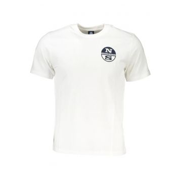 Tricou barbati - cu imprimeu cu logo - Regular fit