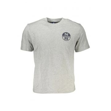 Tricou barbati - cu imprimeu cu logo - Regular fit