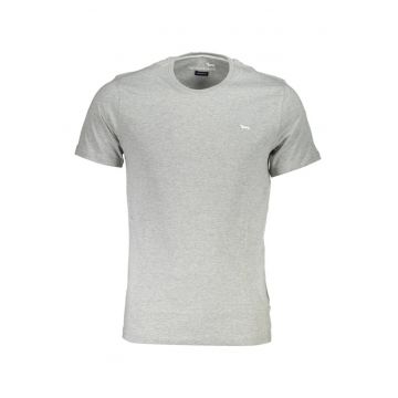 Tricou barbati cu maneca scurta - cu mini logo - Slim fit -