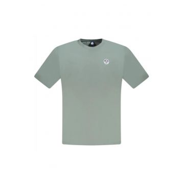 Tricou barbati - cu mini logo brodat - Regular fit -