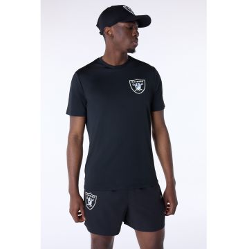 Tricou de bumbac cu logo pe piept