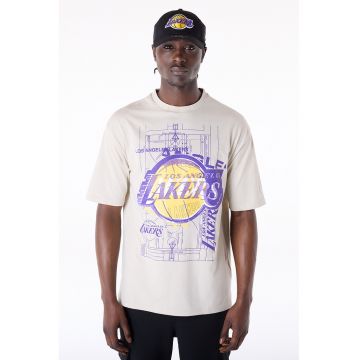 Tricou din amestec de bumbac cu logo