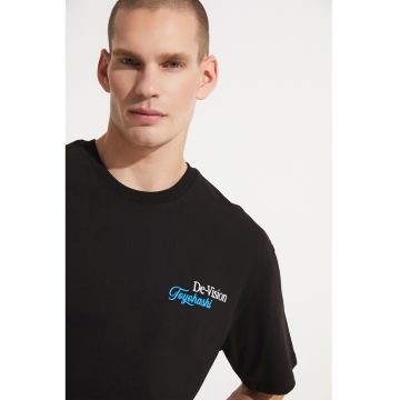 Tricou lejer de bumbac cu imprimeu