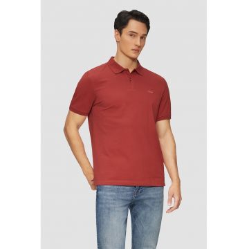 Tricou polo din bumbac pique