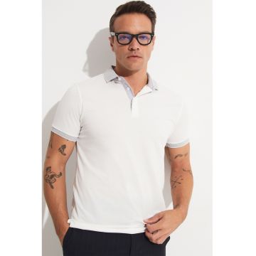 Tricou polo slim fit