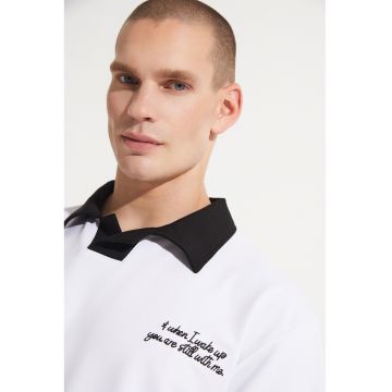 Tricou polo supradimensionat