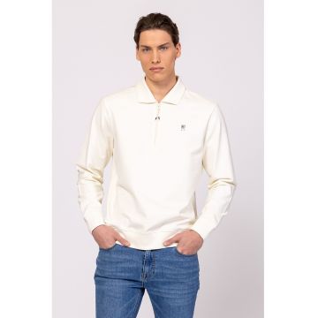Bluza polo de bumbac Timro