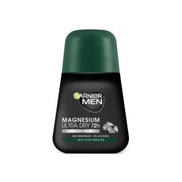 Deodorant antiperspirant roll-on  Mineral Magnesium Ultra Dry pentru barbati - 50 ml
