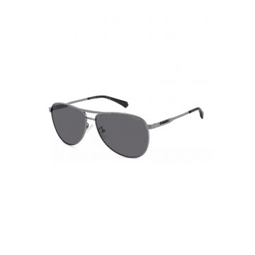 Ochelari de soare aviator - Gri/Argintiu