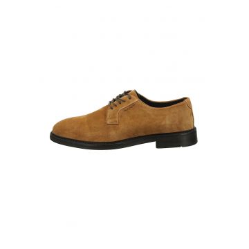 Pantofi derby de piele intoarsa Bidford