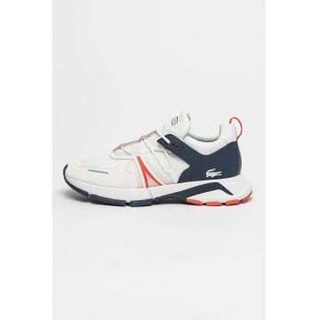 Pantofi sport de piele ecologica si material textil