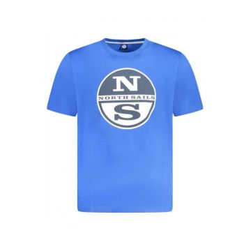Tricou barbati  bleumarin cu logo