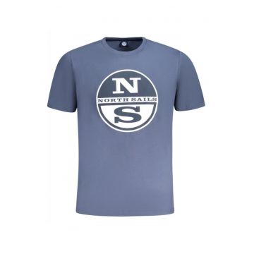 Tricou barbati  bleumarin cu logo