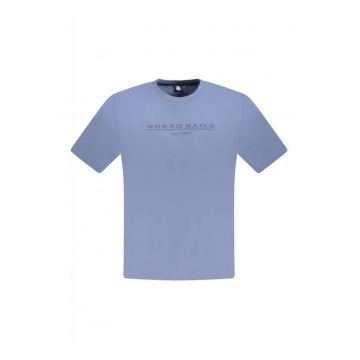 Tricou barbati - cu imprimeu cu logo - Regular fit -