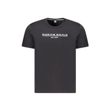 Tricou barbati - cu imprimeu cu logo - Regular fit -