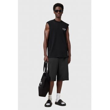 Tricou fara maneci cu decolteu la baza gatului Underground