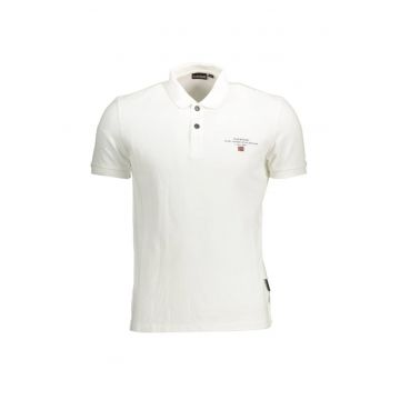 Tricou Polo barbati - Elbas NP0A4GB4 - Logo Brodat - Regular Fit -