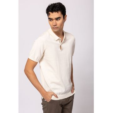 Tricou polo de bumbac