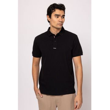 Tricou polo din bumbac pique Dilston