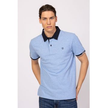 Tricou polo din bumbac pique