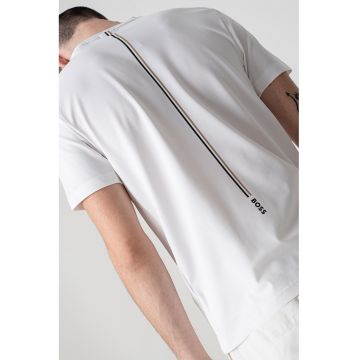 Tricou slim fit cu logo