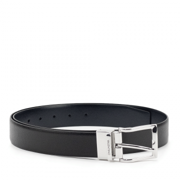 Curea bărbați Valentino Impulse neagră cu logo 1989BCU8YE02N