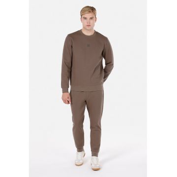 Pantaloni regular fit cu snururi de ajustare