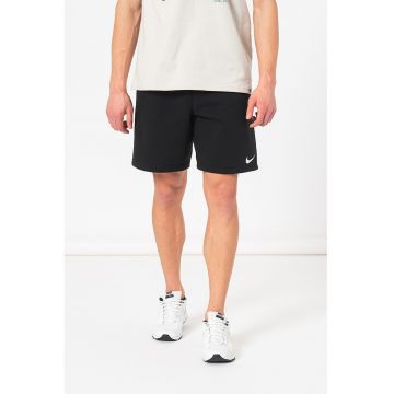 Pantaloni scurti cu buzunare laterale si logo pentru fotbal