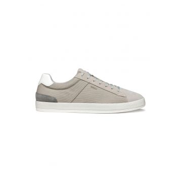 Pantofi sport cu detalii de piele intoarsa