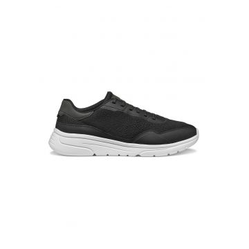 Pantofi sport cu insertii de material textil