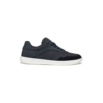 Pantofi sport cu insertii de piele intoarsa