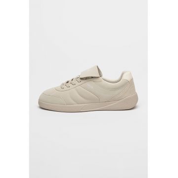 Pantofi sport din piele ecologica cu logo Rivel