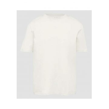 Tricou barbati cu decolteu la baza gatului - cu logo - Q/S by s.Oliver