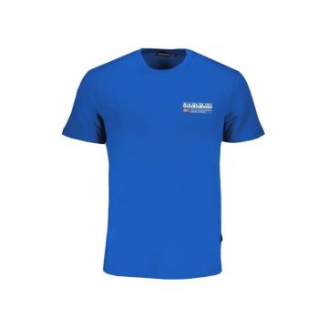 Tricou barbati - cu imprimeu cu logo - Regular fit -