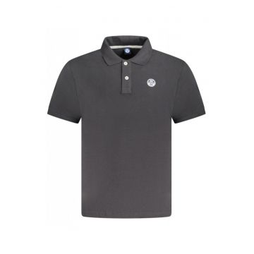 Tricou polo barbati - cu mini logo brodat - Regular fit -