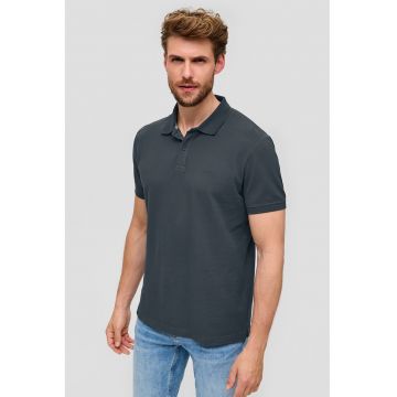 Tricou polo din bumbac pique