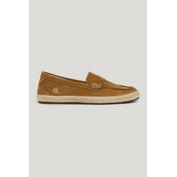 Espadrile de piele intoarsa