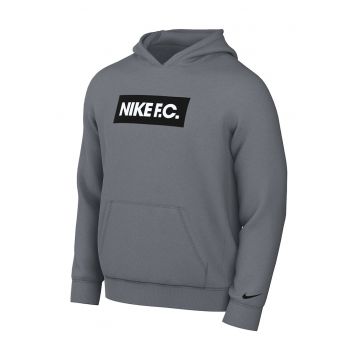 Hanorac cu imprimeu logo cauciucat si tehnologie Dri-Fit pentru fotbal Nike F.C.