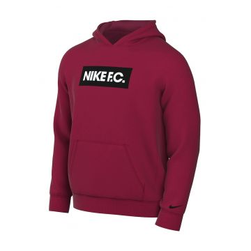 Hanorac cu imprimeu logo cauciucat si tehnologie Dri-Fit pentru fotbal Nike F.C.