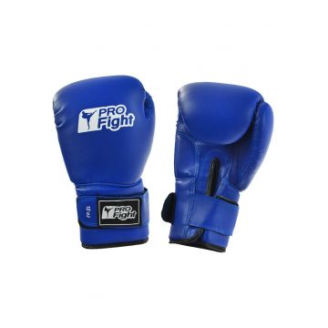 Manusi de box -  PVC - Cu aerisire - Albastru/Negru -
