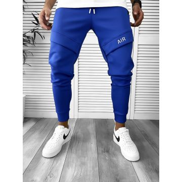 Pantaloni de trening albastri conici 12360 D3-5.4