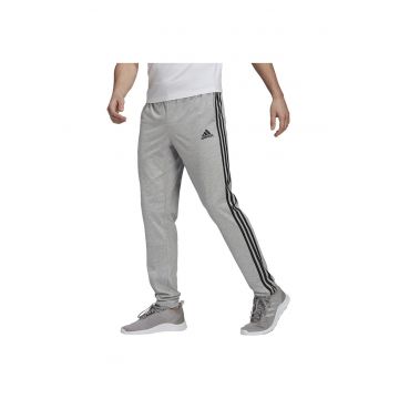 Pantaloni  Essentials Single Jersey Tapered Open Hem 3-Stripes