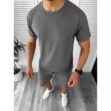 Tricou barbati gri inchis 12614 N7-4.2