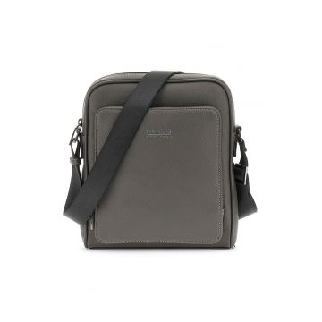 Geanta crossbody cu buzunar frontal cu fermoar Milano Top