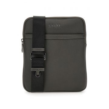 Geanta crossbody cu logo Milano Flat