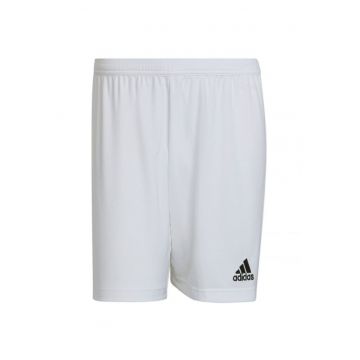Pantaloni scurti sport barbati Entrada 22 -  Poliester - Alb -