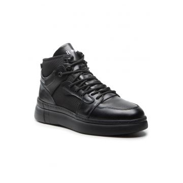 Pantofi barbati -  301550662 - Piele naturala - Negru - 40