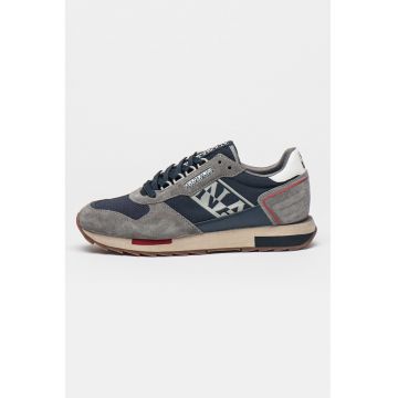 Pantofi sport cu insertii de piele intoarsa Virtus